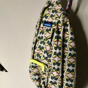 EUC Kavu Sling Bag- Neon Butterfly